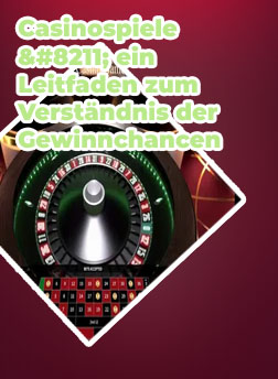 Gewinnchancen roulette