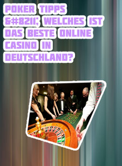 Online casino anmelden